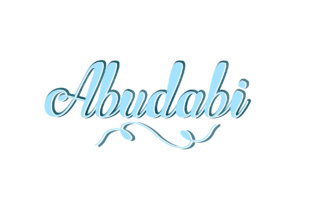 Abudabi: A Modern Typographic Solution