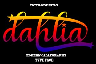 Dahlia: A Handwritten Script with Timeless Charm