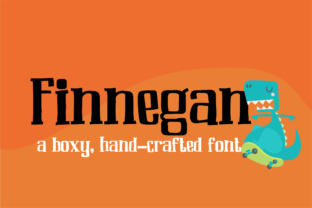 Finnegan: A Bold, Hand-Crafted Font for Creative Projects