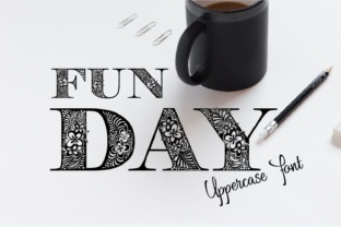 Funday: A Hand-Crafted Decorative Uppercase Font for Unique Design Looks