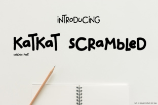 Katkat Scrambled: A Unique Font for Creative Expression