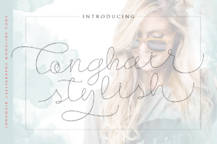 Longhair-Monoline Script Font: A Touch of Elegance for Every Project