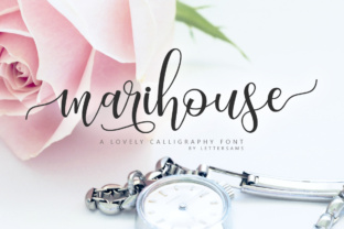 Marihouse Script: A Beautiful Calligraphy Design for Every Creative Need