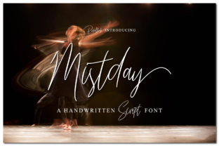 Mistday: A Handwritten Script Font with Timeless Elegance