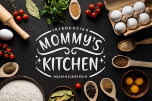 Mommy s Kitchen: A Unique Font for Personal and Creative Projects