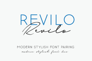Revilo Duo: A Stylish Font Combination for Modern Design