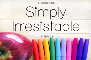 Simply Irresistible Font