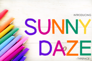 Sunny Daze: A Bold and Casual Font for Modern Design