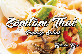 Zomtam Thai: A Bold Script for Creative Expression